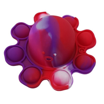 Χταπόδι Pop it Fidget Κόκκινο