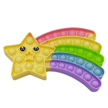Anti Stress Fidget Bubble Pop it Αστέρι που Πέφτει