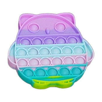 Anti Stress Fidget Bubble Pop Κουκουβάγια Neon