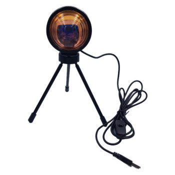 Sunset Projector Lamp με 4 Χρώματα με Μικρό Τρίποδο