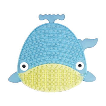 Super Jumbo Fidget Pop it Αγχολυτικό Παιχνίδι Ψάρι Γιγαντοτεράστιο