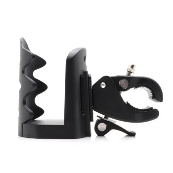 Πλαστική Ποτηροθήκη Μηχανής-Καροτσιού Ρυθμιζόμενου Μεγέθους