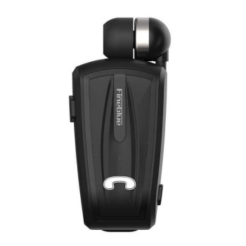 Ασύρματο Bluetooth Handsfree Ακουστικό 2in1 - Μαύρο