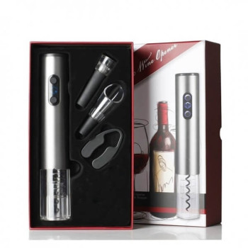 Σετ Κρασιού με Ηλεκτρικό Ανοιχτήρι και 3 Αξεσουάρ - Electric Wine Opener