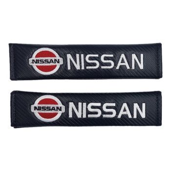 Μαξιλαράκια Ζώνης Carbon Nissan σετ 2 τεμαχίων