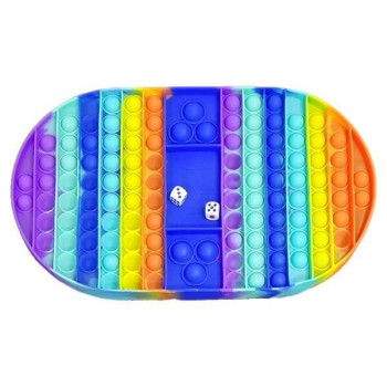 Super Jumbo Fidget Pop it Επιτραπέζιο Μπάσκετ με Ζάρια