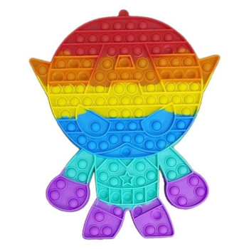 Super Jumbo Fidget Pop it Αγχολυτικό Παιχνίδι Υπερήρωας Γιγαντοτεράστιο