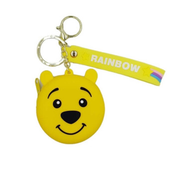 Πορτοφόλι Σιλικόνης και Αξεσουάρ Τσάντας Αρκουδάκι