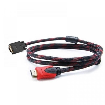 Καλώδιο HDMI ver1.4 Αρσενικό σε VGA Αρσενικό 1,5m - Μαύρο