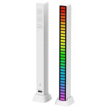 Επαναφορτιζόμενη Διακοσμητική Μπάρα Φωτισμού RGB Sound Sensitive