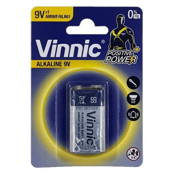 Αλκαλική μπαταρία 9V 6LR61