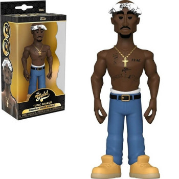 Funko Vinyl Gold Tupac Premium Figure 13cm