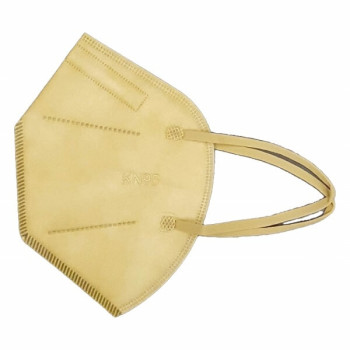 Μάσκα Υψηλής Προστασίας KN95 3D Care Protective Μπεζ 1τμχ 