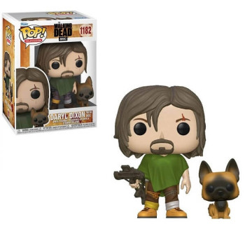 Funko POP Television Walking Dead - Daryl with Dog Vinyl Figure