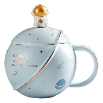 Κεραμική Κούπα 3D Space Walk με Καπάκι και Κουταλάκι - Γαλάζιο (Default)Πίσω Επαναφορά Διαγραφή Αντιγραφή Αποθήκευση Εφαρμογή