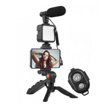 Live Streaming Set - Μαύρο