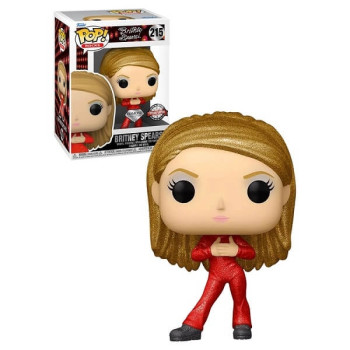 Funko POP Rocks Britney Spears - Catsuit Britney Spears Diamond Collection Vinyl Figure Exclusive 