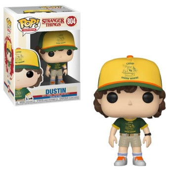 Funko POP Television Stranger Things - Dustin (At Camp) Vinyl Figure