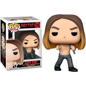 Funko POP Rocks Iggy Pop - Iggy Pop 135 Vinyl Figure