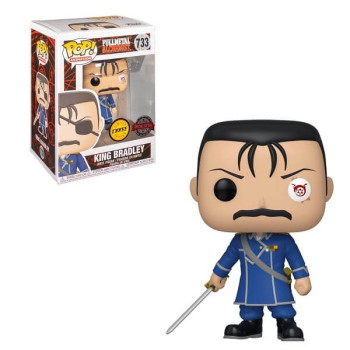 Funko POP Animation Fullmetal Alchemist - King Bradley 733 Vinyl Figure Exclusive Edition Chase