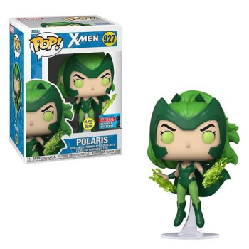 Funko POP Marvel X-Men - Polaris 927 Bobble-Head GITD (NYCC 2021 Exclusive)
