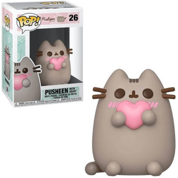 Funko POP Pusheen the Cat - Pusheen with Heart 26 Vinyl Figure