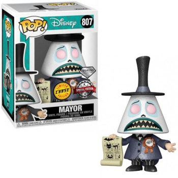 Funko POP Disney Nightmare Before Christmas - Mayor 807 Vinyl Figure Chase Diamond Exclusive