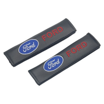 Μαξιλαράκια Ζώνης Carbon Ford σετ 2 τεμαχίων