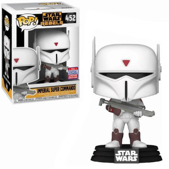 Funko POP Star Wars Rebels - Imperial Super Commando 452 Bobble-Head SDCC 2021 Exclusive