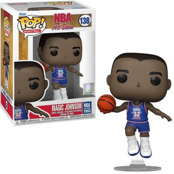 Funko POP Basketball NBA All-Stars - Magic Johnson (All-Stars 1992) 138 Vinyl Figure