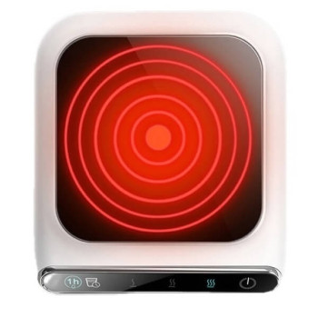 Θερμαινόμενη Βάση Ρυθμιζόμενης Έντασης - Λευκό