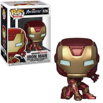 Funko POP Games Avengers - Iron Man (Marvel GamerVerse) 626 Bobble-Head