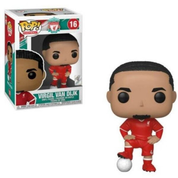 Funko Pop Football Liverpool - Virgil van Dijk 16 Vinyl Figure