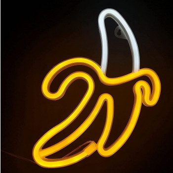 Επιτοίχιο Διακοσμητικό Led Μπανάνα - Banana Decoration Lamp USB