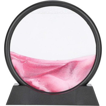 Πλαστικό Διακοσμητικό με Άμμο 26Χ29Χ5 - Ροζ