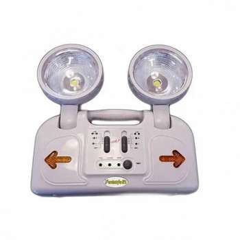 Επαναφορτιζόμενος Προβολέας Έκτακτης Ανάγκης 2 COB Led