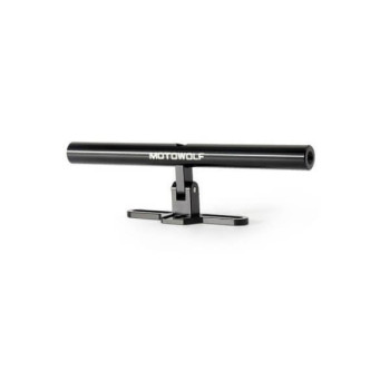 Ρυθμιζόμενη Μπάρα Επέκτασης Μηχανής Για Φώτα - Action Camera Motowolf - Μαύρο