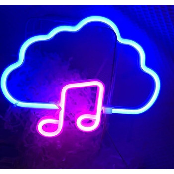 Επιτοίχιο Διακοσμητικό Led Όνειρο Μουσικής - Music Dream Decoration Lamp USB