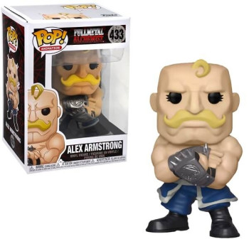Funko POP Animation Fullmetal Alchemist - Alex Armstrong 433 Vinyl Figure Special Edition Exclusive