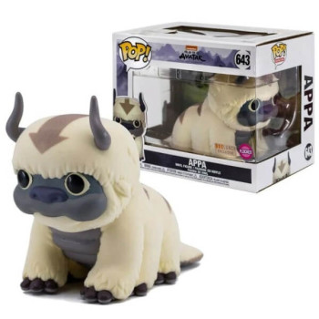 Funko POP Animation Avatar The Last Airbender - Appa 643 Supersized Flocked Vinyl Figure BoxLunch Exclusive