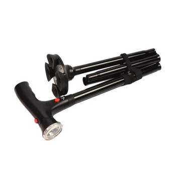 Πτυσσόμενο Mπαστούνι με Φακό Magic Cane και 5 Θέσεις Ύψους