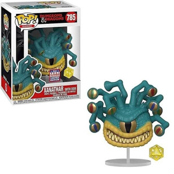Funko POP Games Dungeons & Dragons - Xanathar (D20 included) Metallic 785 Vinyl Figure Summer Convention 2021 Exclusive