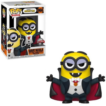 Funko POP Movies Minions - Dave'acula 966 Vinyl Figure Special Edition