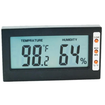 LCD Ψηφιακό Θερμόμετρο Υγρόσιομετρο 2 σε 1