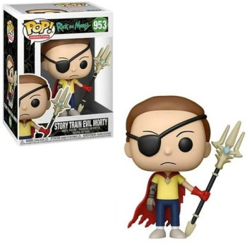 Funko POP Animation Rick and Morty - Story Train Evil Morty 953 Vinyl Figure 