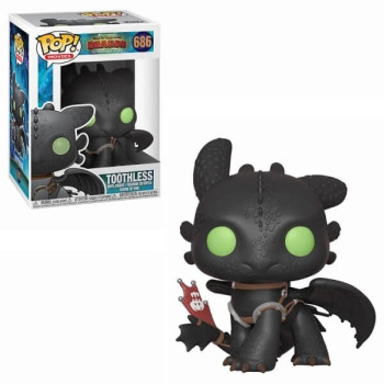 Funko POP Movies How to Train Your Dragon: The Hidden World - Toothless 686 Vinyl Figure