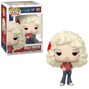 Funko POP Rocks Dolly Parton - Dolly Parton 351 Vinyl Figure