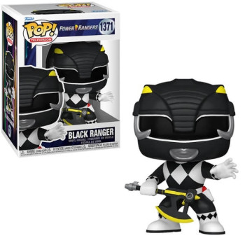Funko POP Television Power Rangers - Black Ranger 1371 Vinyl Figure