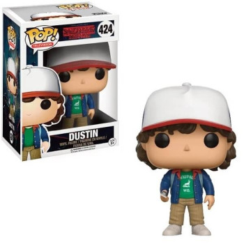 Funko POP Television Stranger Things - Dustin 424 Vinyl Figure