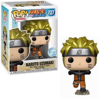 Funko POP Animation Naruto Shippuden - Naruto Uzumaki Metallic 727 Vinyl Figure Special Edition